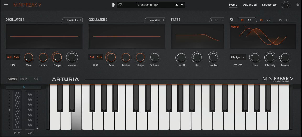 Arturia Minifreak V